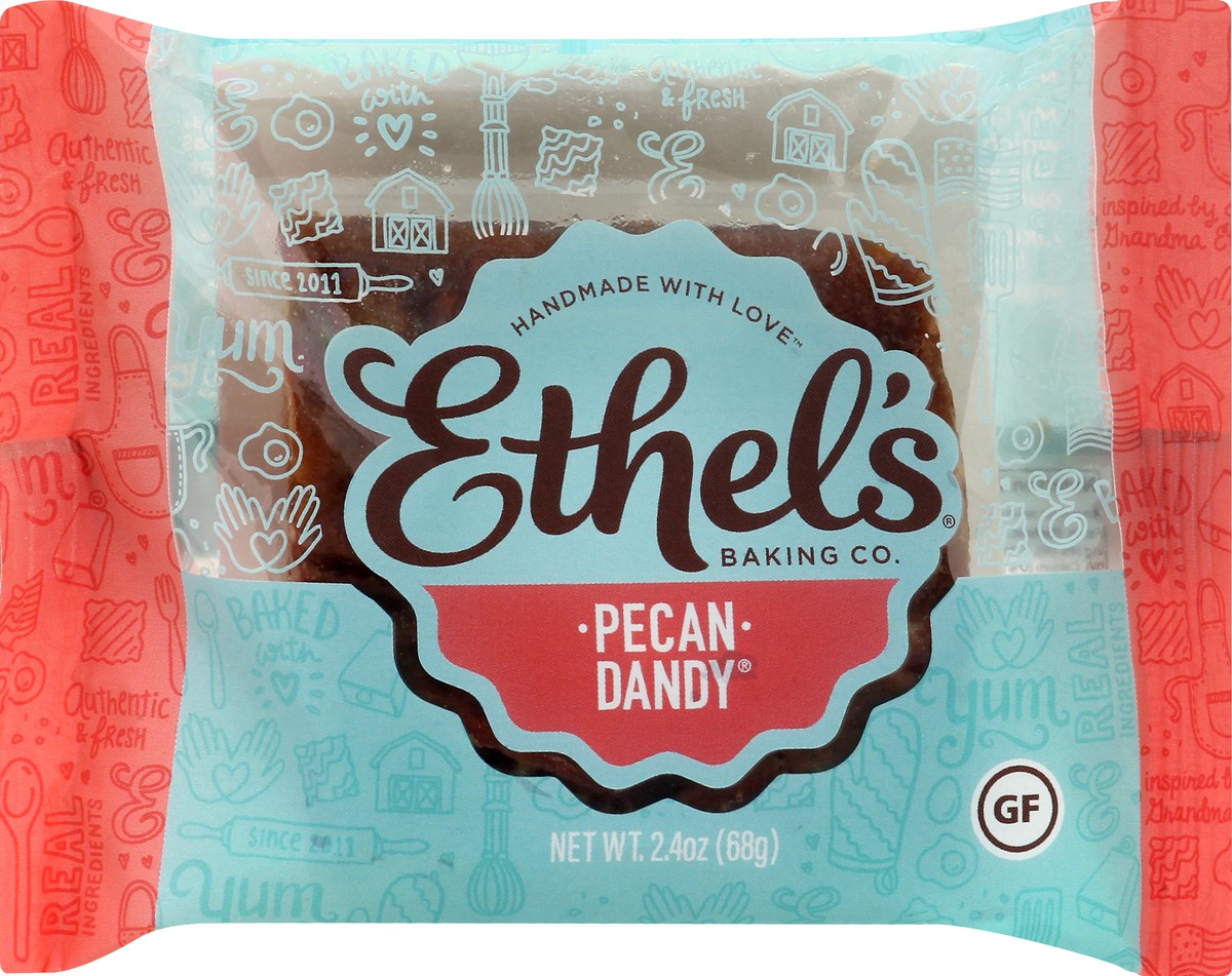 slide 1 of 9, Ethel's Pecan Dandy Bar 2.4 oz, 1 ct