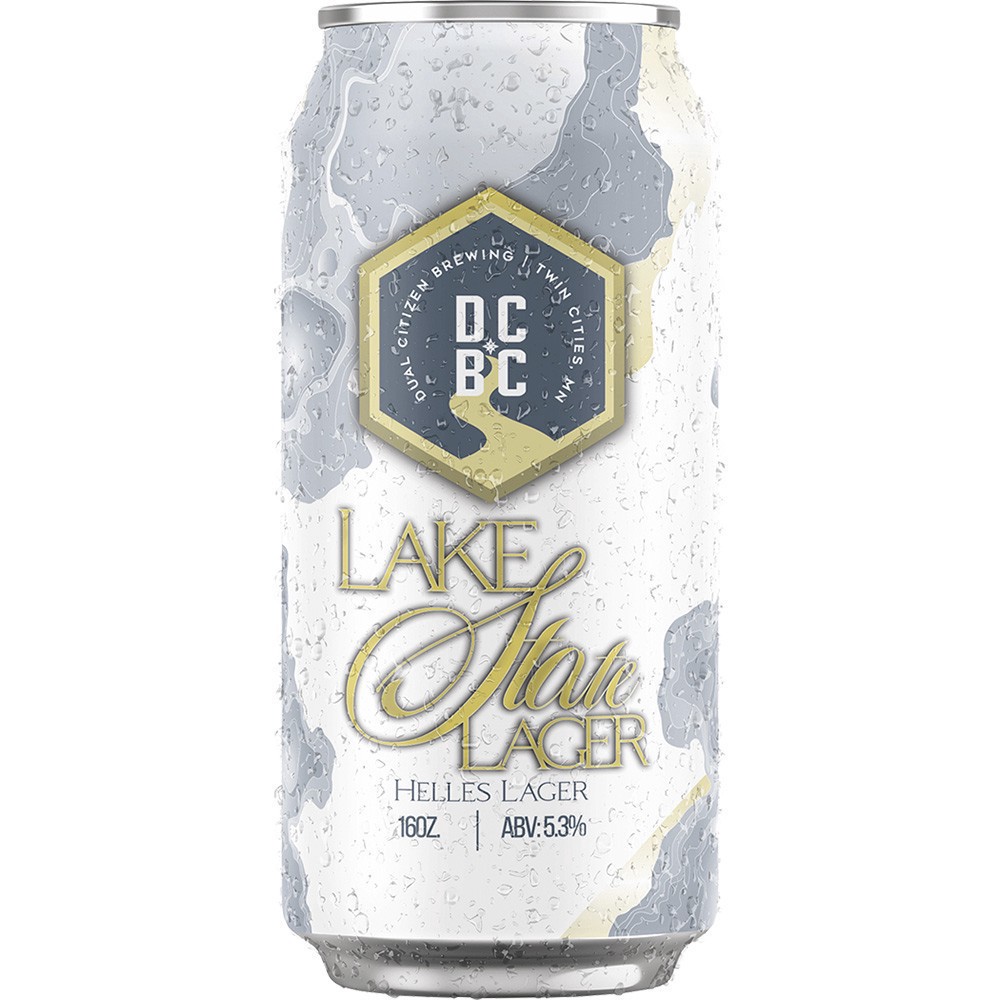 slide 1 of 1, Dual Citizen Lake State Lager, 4 ct ; 16 oz