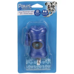 Paws Happy Life Paws Pet Supply Dog Dispenser Bags