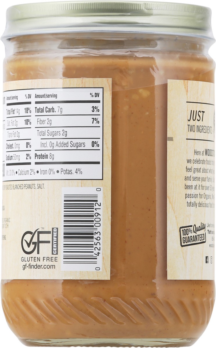 slide 4 of 14, Woodstock Crunchy & Salted Organic Peanut Butter 16 oz, 16 oz