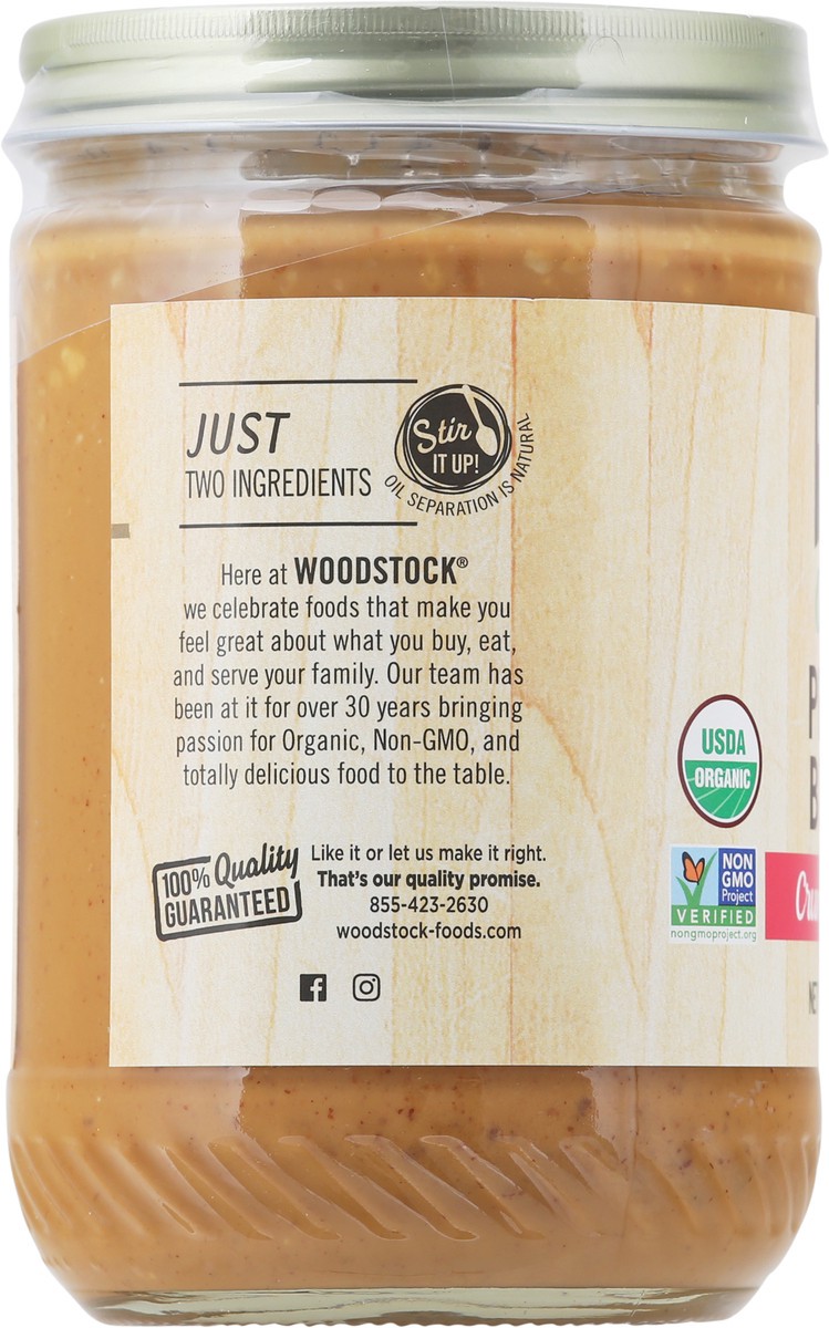 slide 11 of 14, Woodstock Crunchy & Salted Organic Peanut Butter 16 oz, 16 oz