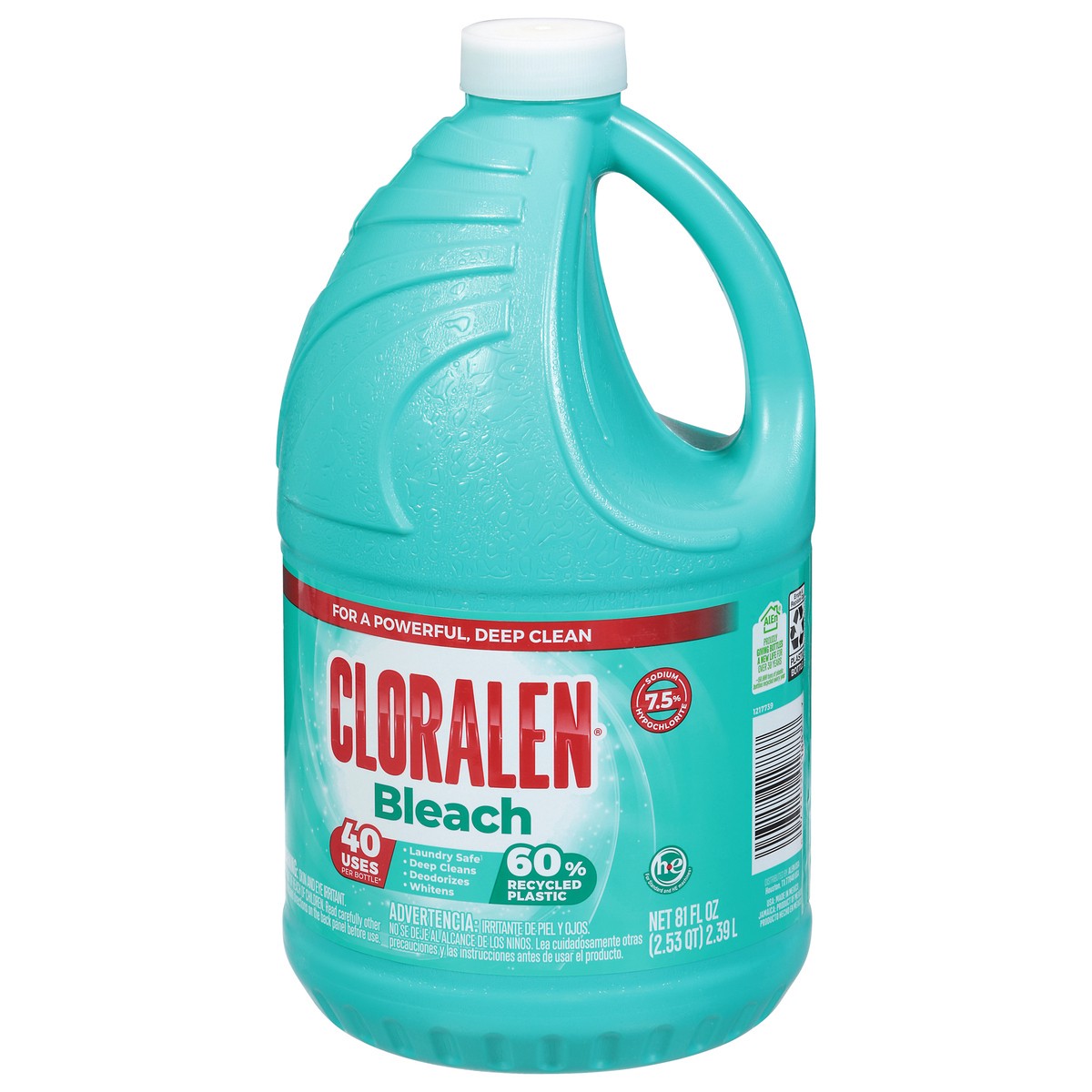 slide 3 of 4, Cloralen Bleach 81 fl oz, 81 fl oz