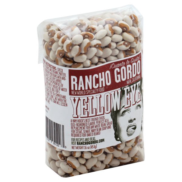 slide 1 of 1, Rancho Gordo Beans Yellow Eye, 16 oz