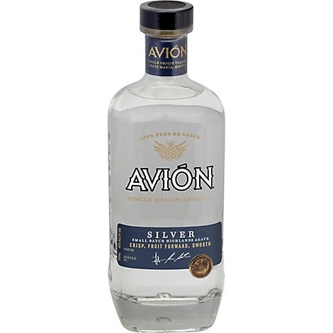 slide 1 of 1, Avion Tequila Silver 80 Proof - 750 Ml, 750 ml