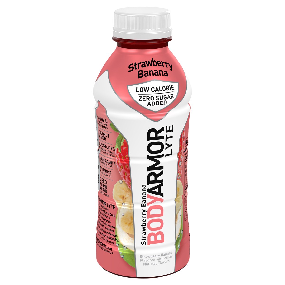 slide 4 of 8, BODYARMOR Lyte Strawberry Banana Bottle- 16 fl oz, 16 fl oz