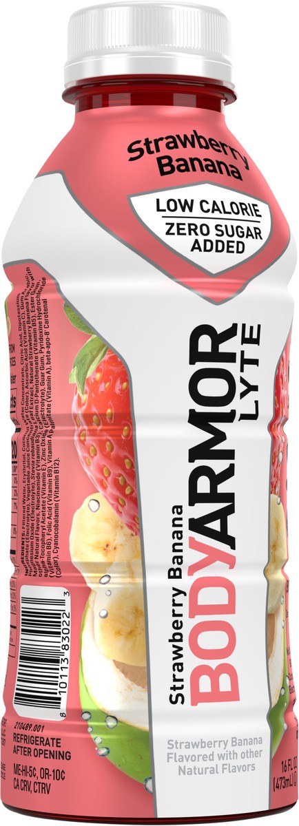 slide 8 of 8, BODYARMOR Lyte Strawberry Banana Bottle- 16 fl oz, 16 fl oz