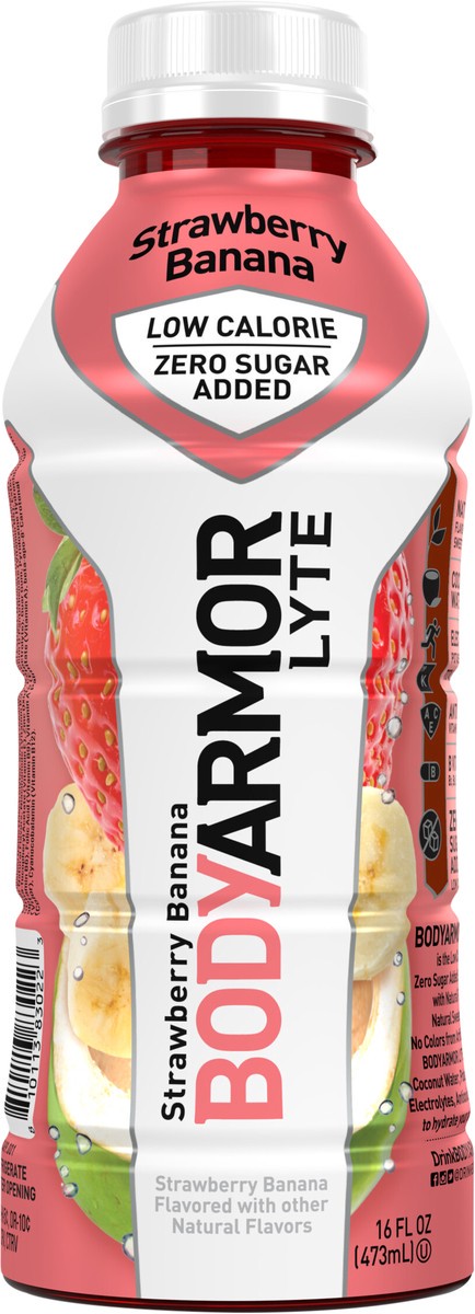 slide 5 of 8, BODYARMOR Lyte Strawberry Banana Bottle- 16 fl oz, 16 fl oz