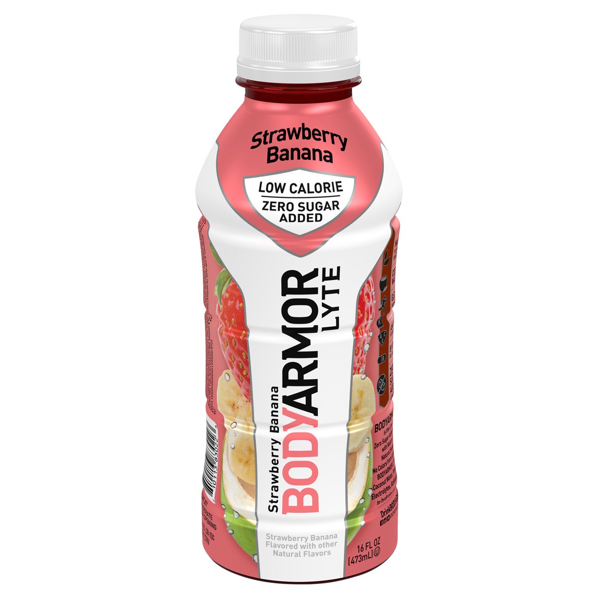 slide 1 of 8, BODYARMOR Lyte Strawberry Banana Bottle- 16 fl oz, 16 fl oz