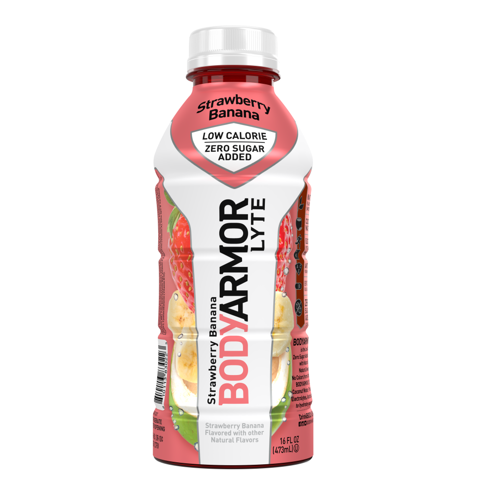 BODYARMOR Strawberry Banana LYTE Sports Drink 16 fl oz Bottle 16 fl