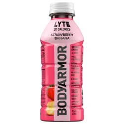 BODYARMOR Lyte Strawberry Banana Electrolyte Sports Drink, 16 fl oz Bottle