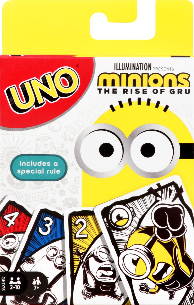 slide 3 of 9, Uno Minions The Rise of Gru Ages 7+ Card Game 1 ea, 1 ct