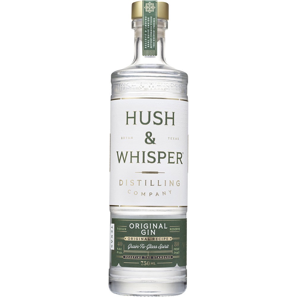 slide 1 of 1, Hush & Whisper Original Gin, 750 ml