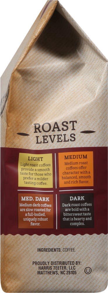 slide 4 of 4, HT Traders Decaf Colombian Dark Roast Ground Coffee, 11 oz