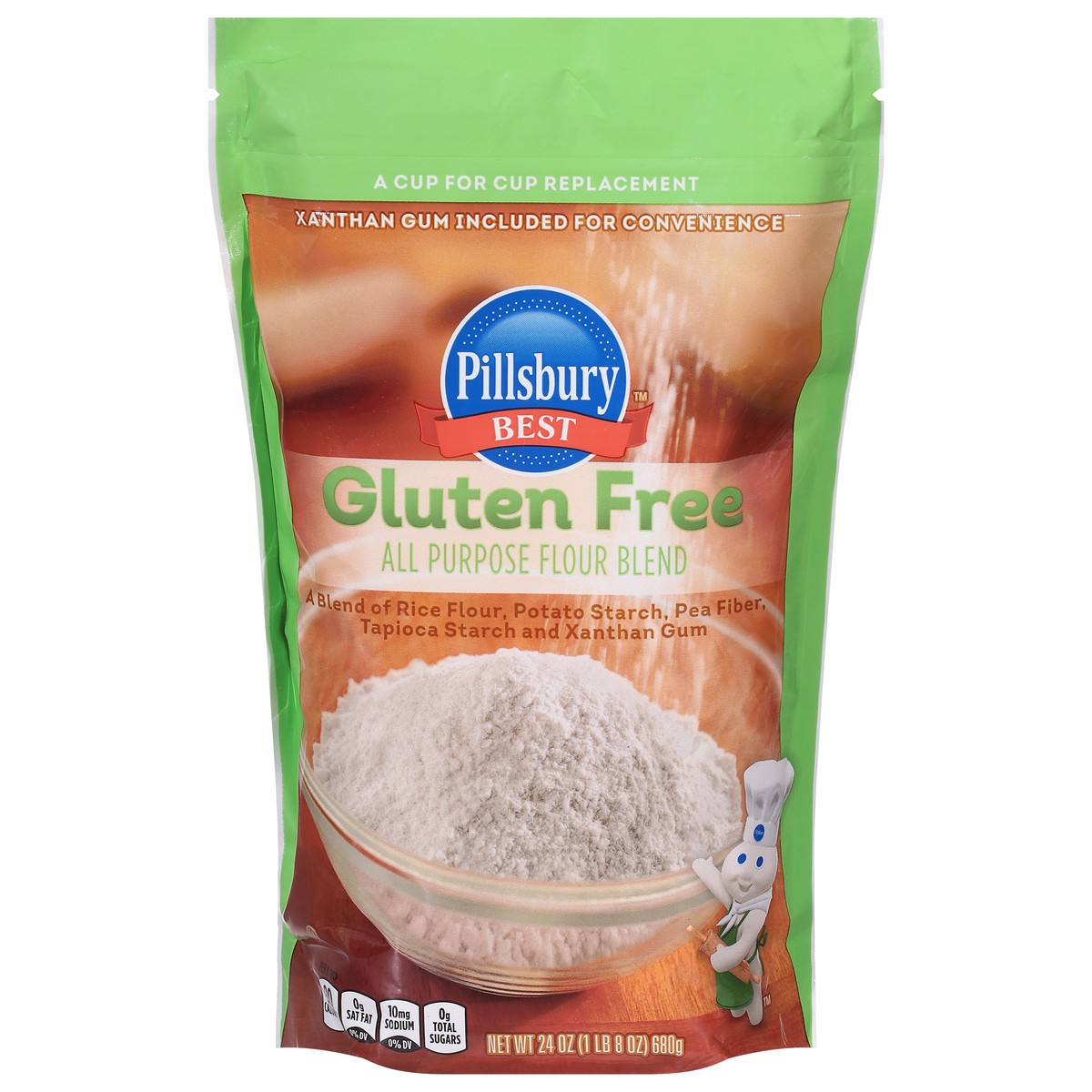 slide 7 of 13, Pillsbury Gluten Free All Purpose Flour Blend 24 oz, 24 oz