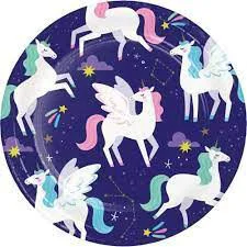 Creative Unicorn Dinner Plate
