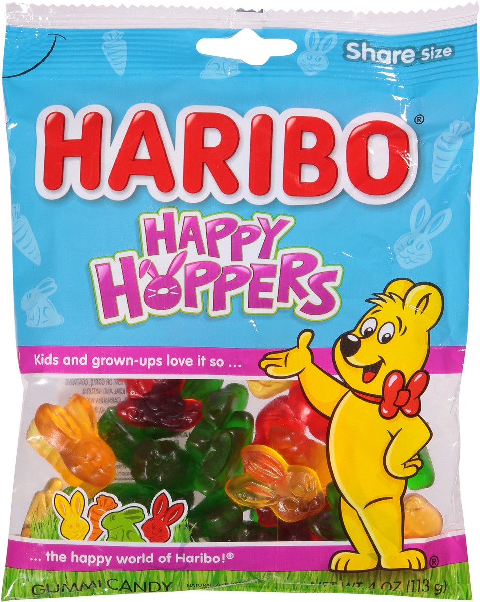 slide 4 of 9, Haribo Happy Hopper, 4 oz