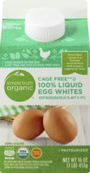 Simple Truth Organic 100% Liquid Egg Whites 16 oz