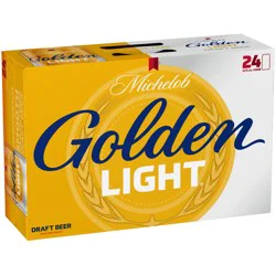 Michelob Golden Light Beer 24 ea