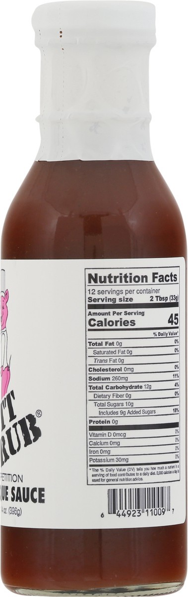 slide 12 of 14, Bad Byron's Butt Rub Competition Barbeque Sauce 14 oz, 14 oz