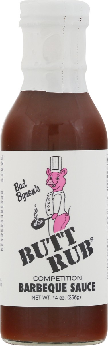 slide 7 of 14, Bad Byron's Butt Rub Competition Barbeque Sauce 14 oz, 14 oz