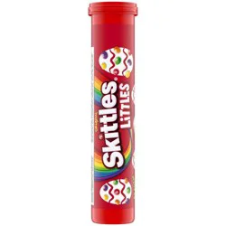 SKITTLES Littles Original Easter Chewy Candy Easter Basket Stuffers, 1.9 Candy Tube
