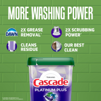 slide 15 of 29, Cascade Platinum Plus Action Pac Fresh, 57 ct