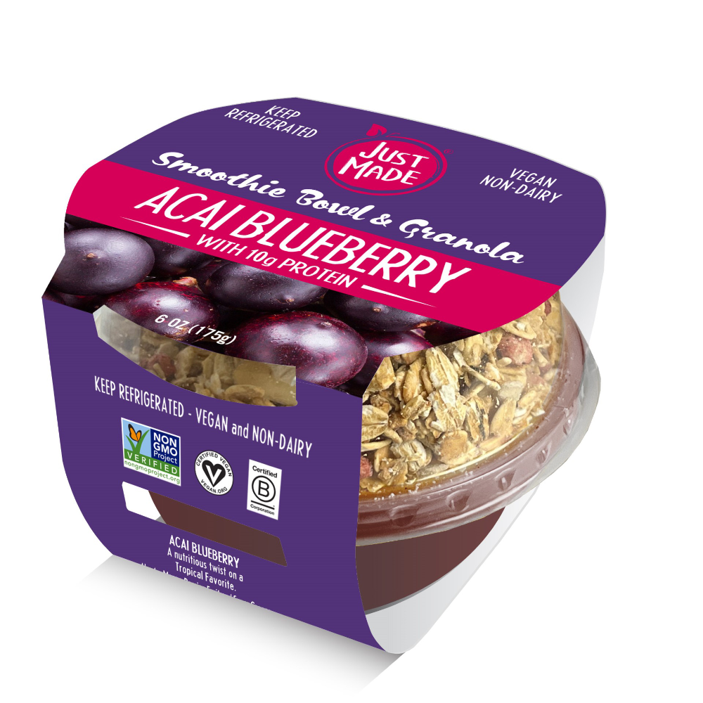slide 1 of 1, Just Made Acai Blueberry Smoothie Bowl - 6 oz, 6 oz