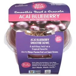 Just Made Acai Blueberry Smoothie Bowl - 6 oz