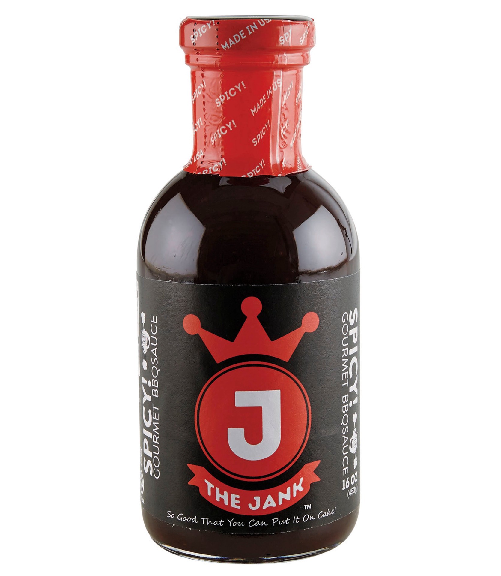 slide 1 of 1, The Jank Gourmet BBQ Sauce - Spicy, 16 oz