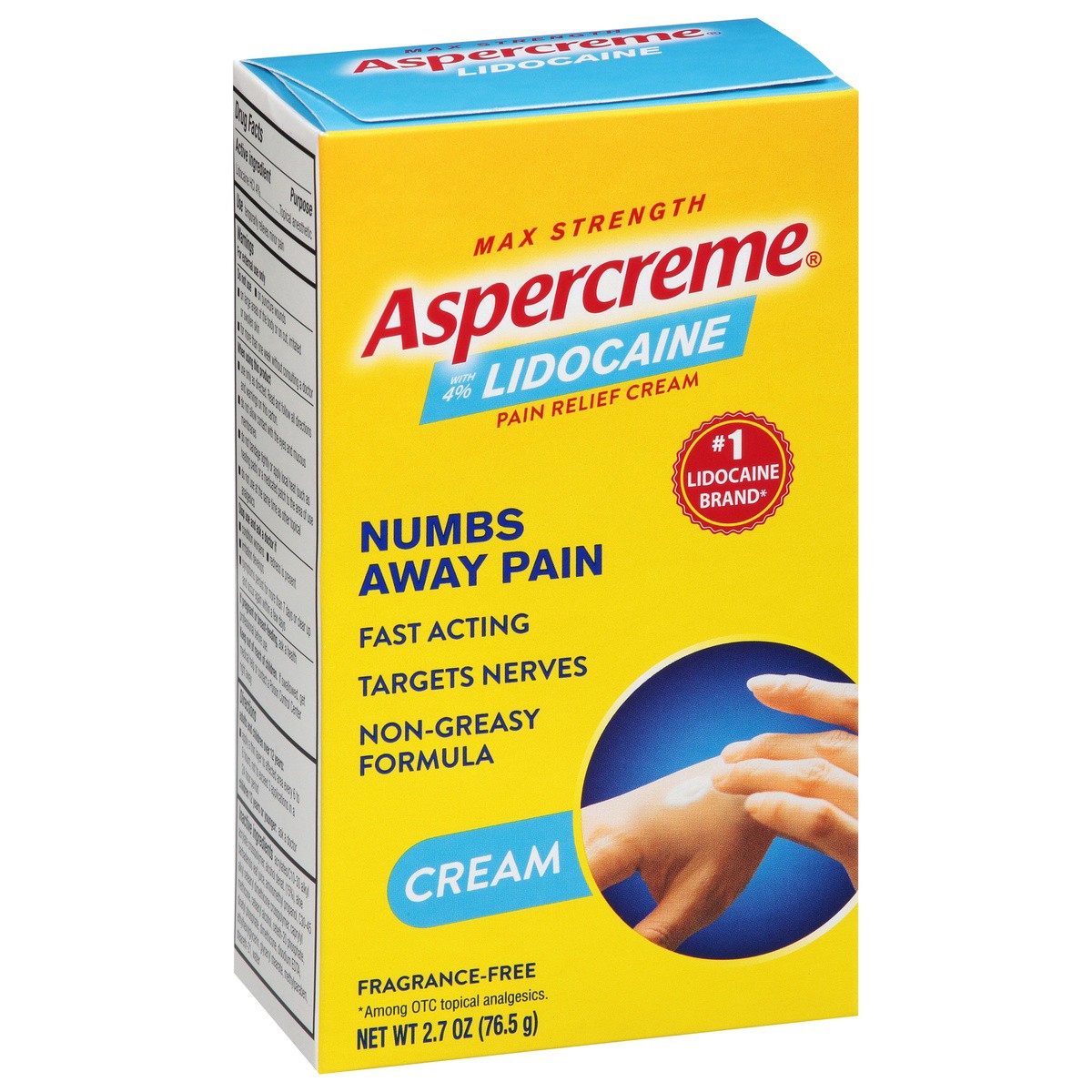 slide 2 of 9, Aspercreme Max Strength Pain Relief Cream 2.7 oz, 2.7 oz