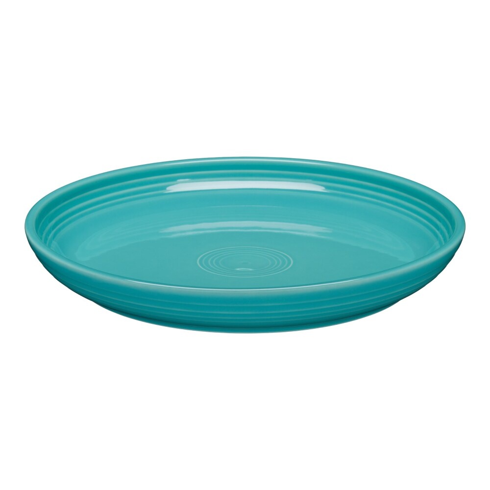 slide 1 of 1, Fiesta Luncheon Salad Bowl Plate - Turquoise, 21 oz