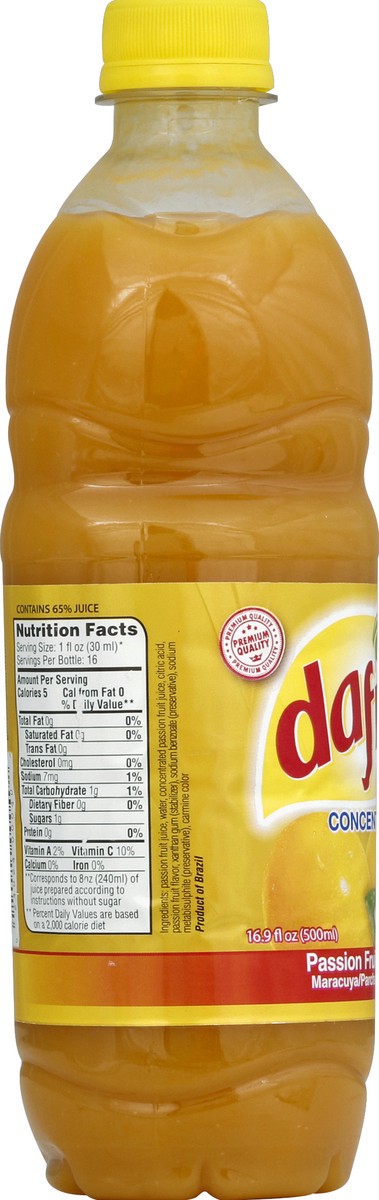 slide 3 of 4, Dafruta Passion Fruit Juice Concentrate 16.9 fl oz, 16.9 fl oz