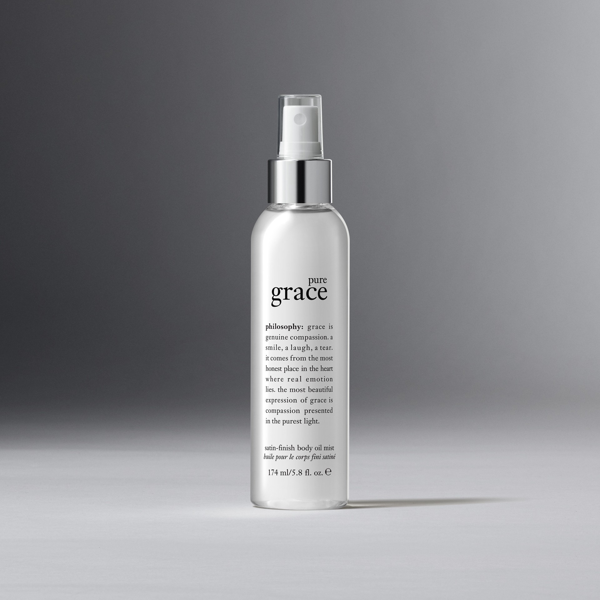 slide 1 of 5, Pure Grace Satin-Finish Body Oil Mist, 174 ml