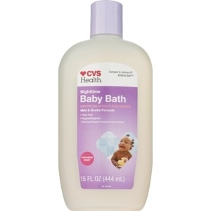 slide 1 of 1, CVS Pharmacy CVS Health Tear Free Night-Time Baby Bath, 15 oz