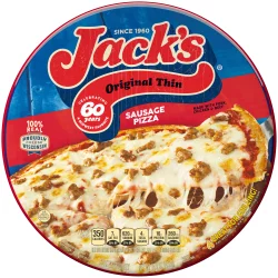 Jack's Original Thin Crust Sausage Frozen Pizza