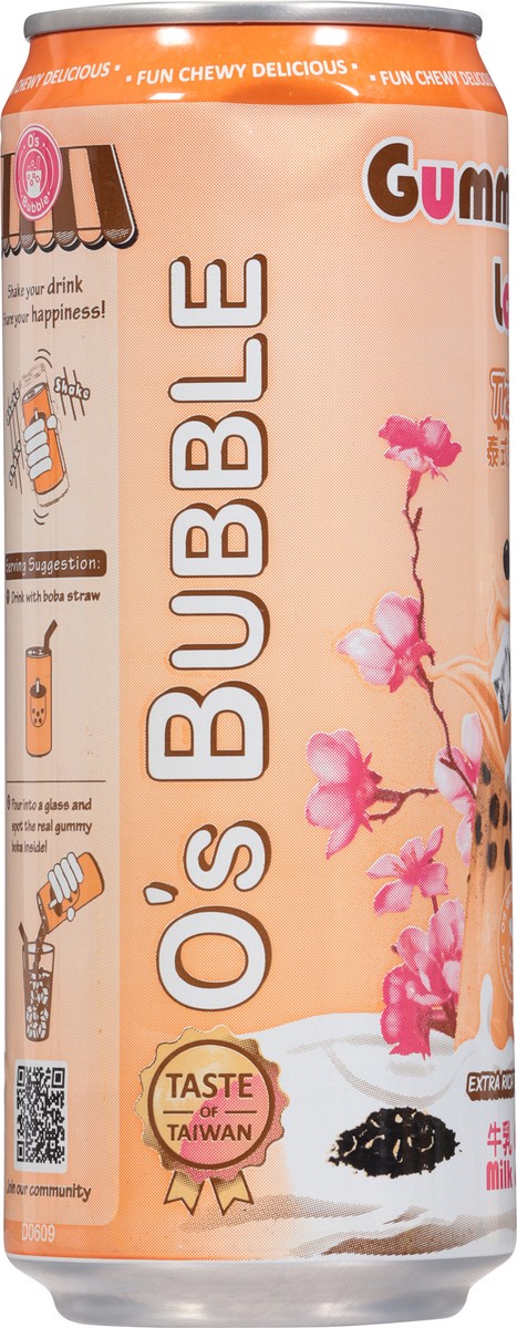 slide 11 of 15, O's Bubble Thai Tea Gummy Boba Latte 15.9 fl oz, 15.9 fl oz