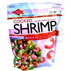 Harvest Of Sea Cooked Shrimp 71/90 Tail Off