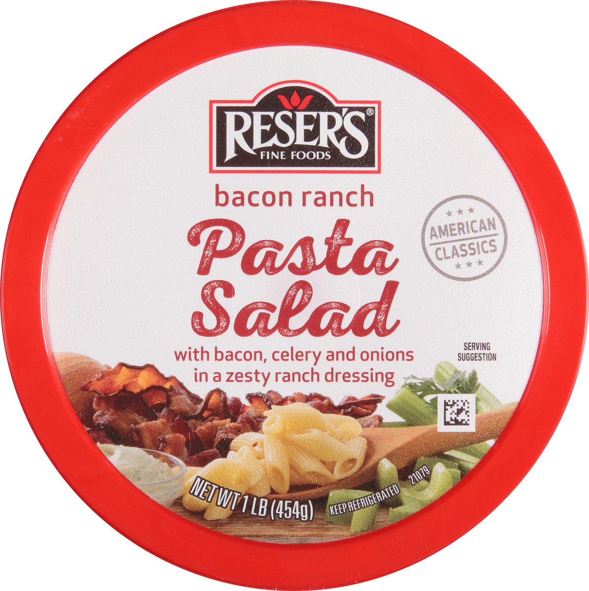 slide 3 of 6, Reser's Bacon Ranch Pasta Salad, 16 oz