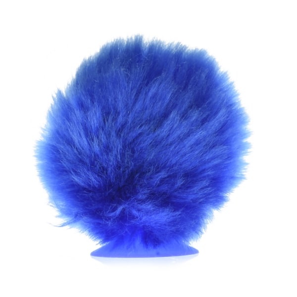 slide 1 of 4, Digital Energy Pom-Pom Phone Stand, Blue, 1 ct