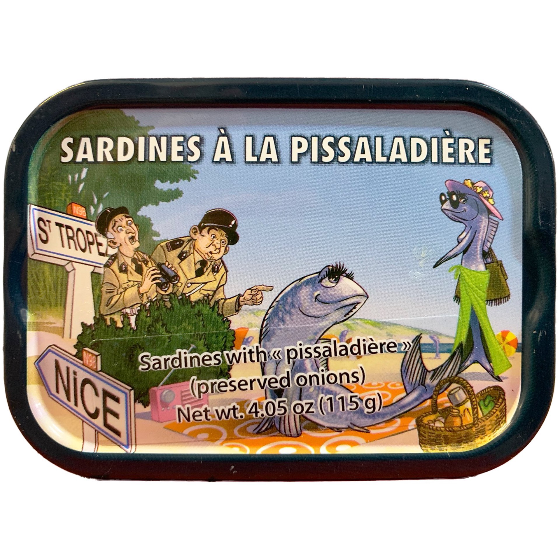 slide 1 of 1, La Bonne Mer Pissaladiere Sardines, 4.05 oz