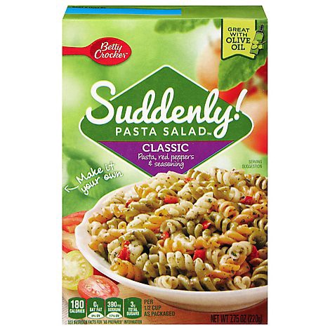 slide 1 of 1, Betty Crocker Suddenly Salad Classic W/ Red Peppers - 7.75 oz, 7.75 oz