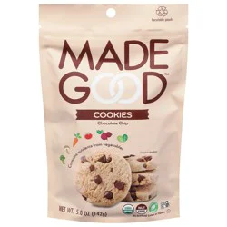 MadeGood Chocolate Chip Cookies 5.0 oz
