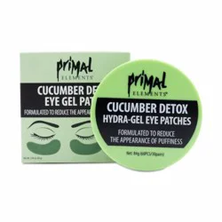 Primal Elements Cucumber Eye Patches, 30 pk