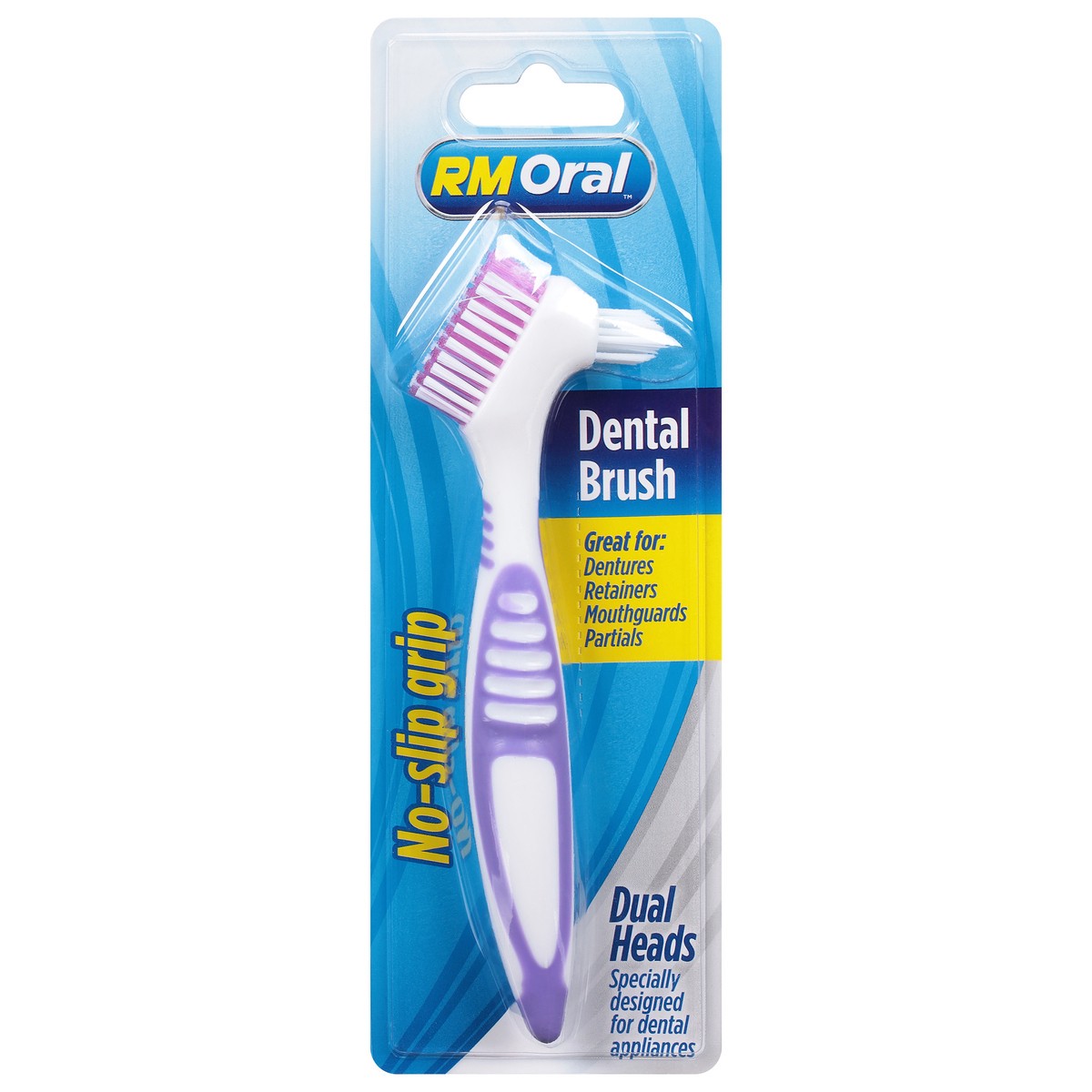 slide 6 of 11, RM Oral Dual Heads Dental Brush 1 ea, 1 ct