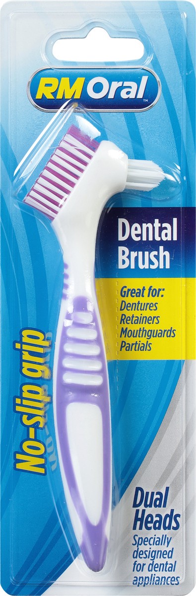 slide 7 of 11, RM Oral Dual Heads Dental Brush 1 ea, 1 ct