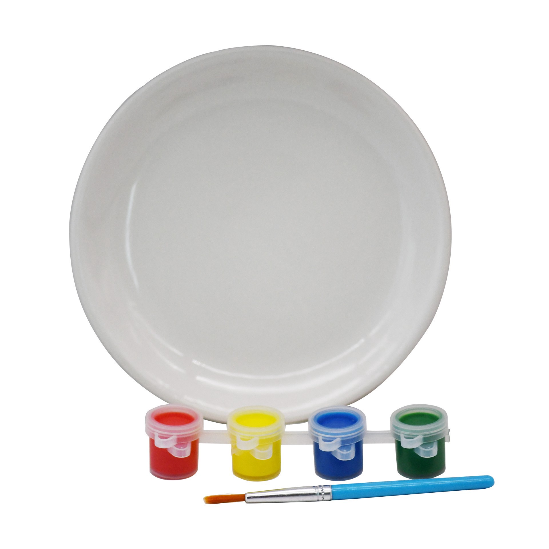 slide 2 of 3, Color Your Own Ceramic Tray Kit By Creatology, 5 in