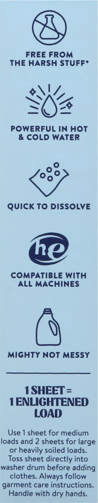 slide 2 of 2, Cleancult Fresh Linen Laundry Detergent Sheets 7.04 oz, 7.04 oz
