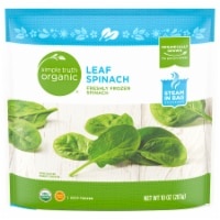 slide 1 of 1, Simple Truth Organic Leaf Spinach, 10 oz