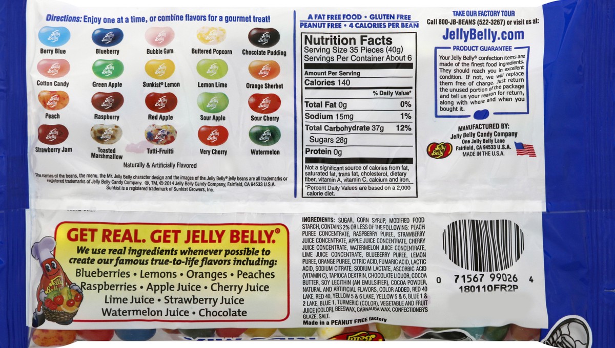slide 8 of 10, Jelly Belly Kids Mix Jelly Beans, 9 oz Bag, 9 oz