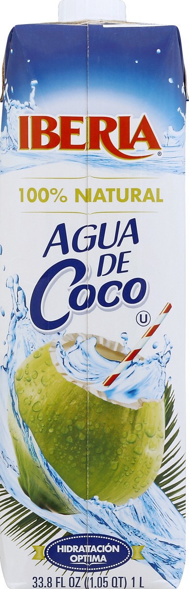 slide 6 of 7, Iberia Natural Coconut Water - 1L Bottle, 1 liter
